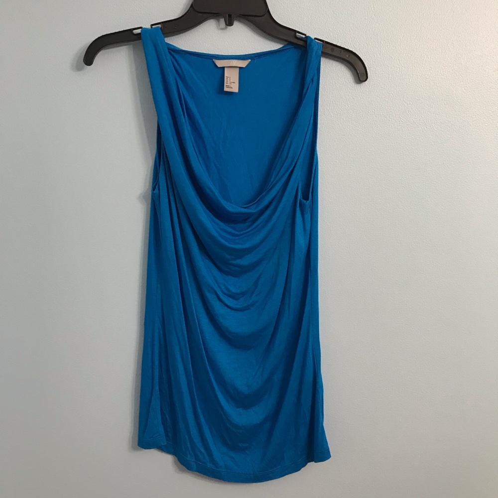 H&M Worn Once Blue Top Small - Picture 4 of 4